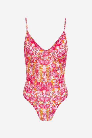 Underwire Swimsuit - Rose Bombay
