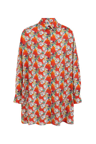Camisa Comprida - Purple Bloom