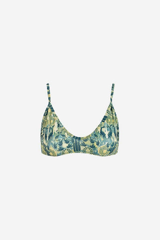 Top Decote Redondo - Olive Mandala