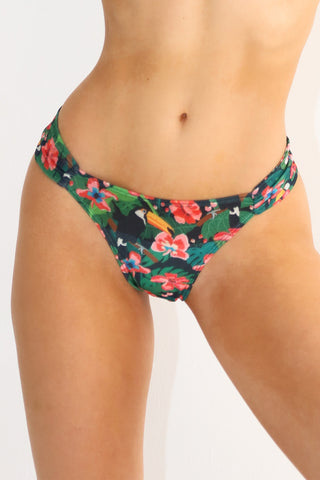 Ruched Bottom - Toucan